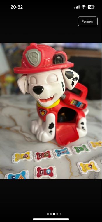 Marcus croque lettre