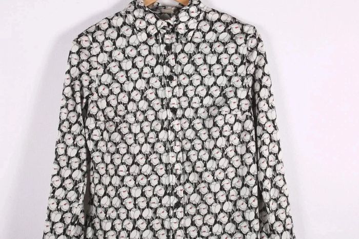 Jolie chemise col pelle à tarte vintage (#23544) - photo numéro 6