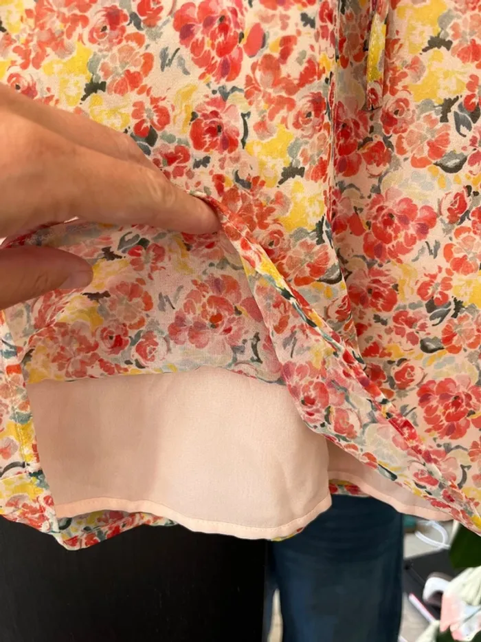 Blouse légère fleurie Etam - photo numéro 3
