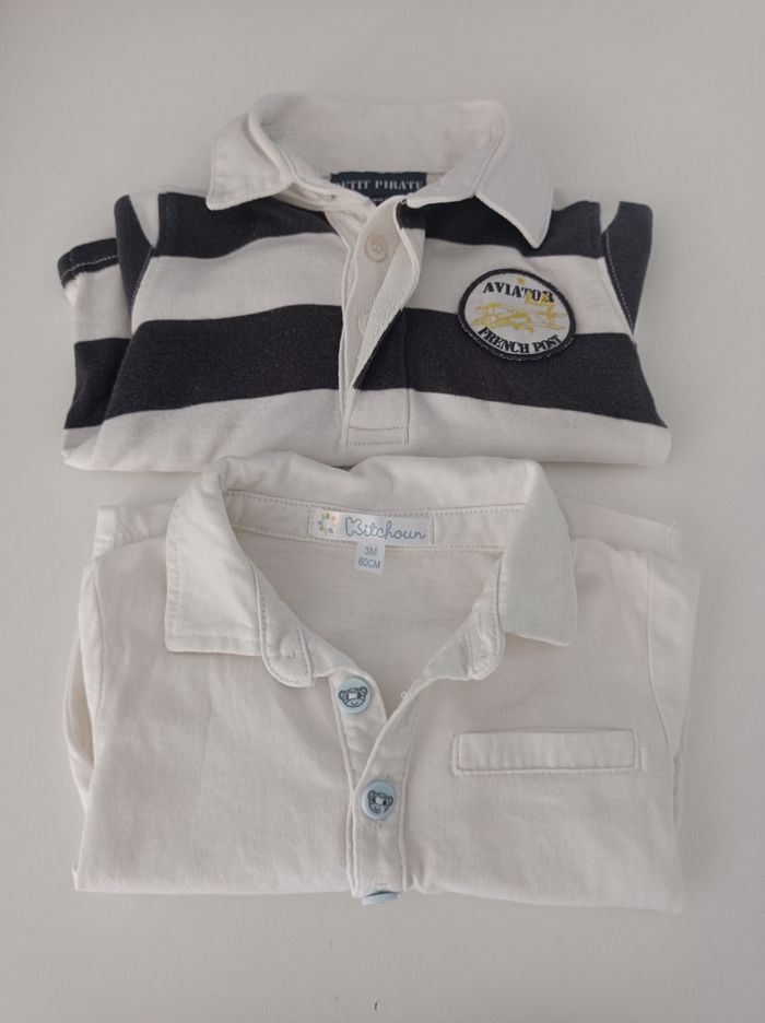 Polos taille 3 mois