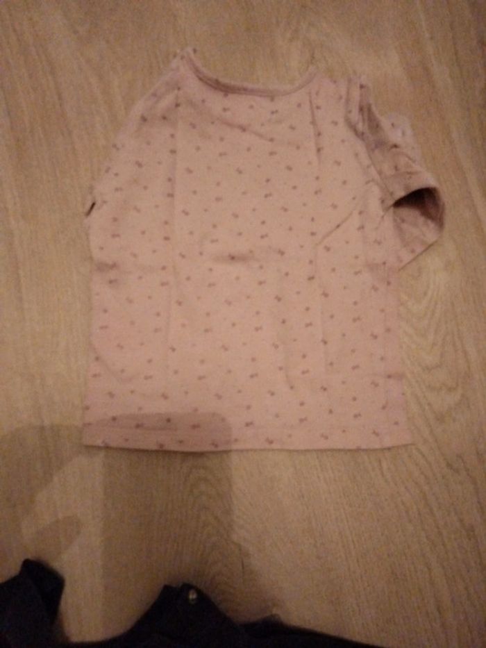 Robe velours et t-shirt ML 9 mois - photo numéro 7