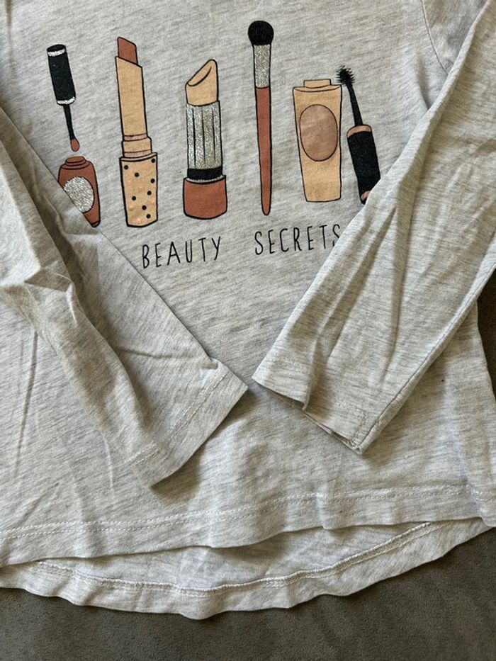 Lot 2 tee shirt beauté fille - photo numéro 5