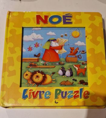 Livre puzzle pour jeune enfants  " Noël "