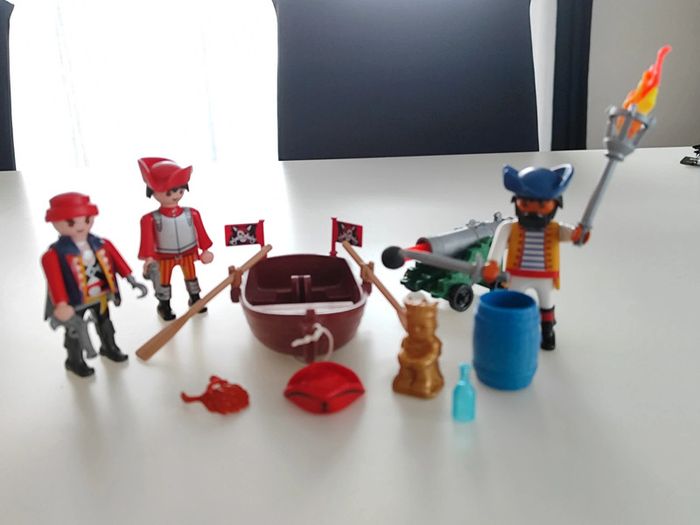 Lot pirates et barque Playmobil - photo numéro 2