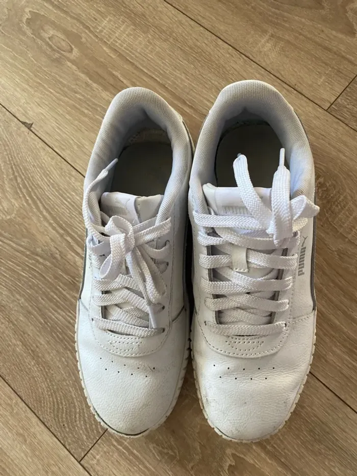 Basket blanche puma taille 40 - photo numéro 2