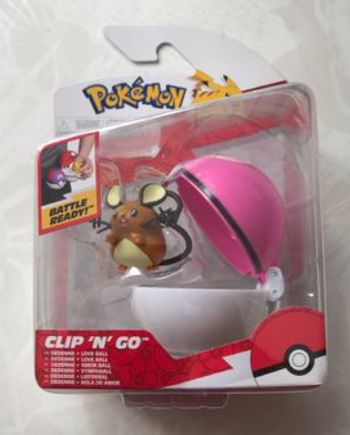 Pokéball Figurine Clip N Go Dedenne