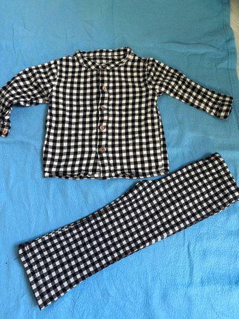 Ensemble à carreau