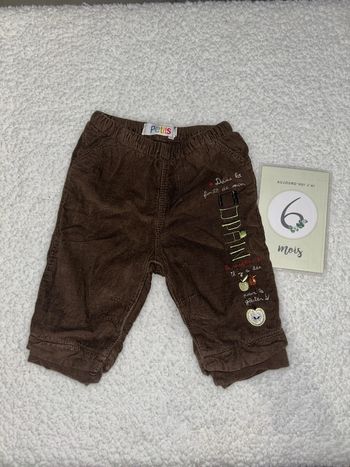 Pantalon velours bebe