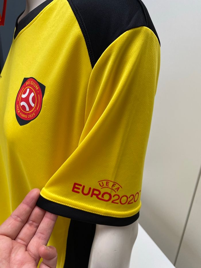 Maillot de Foot UEFA Euro 2020 Belgique 🌸 taille M - photo numéro 4