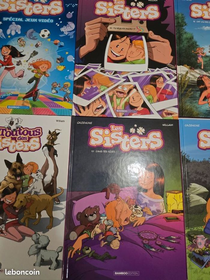 Lot de 8 Livres Les Sisters - photo numéro 3