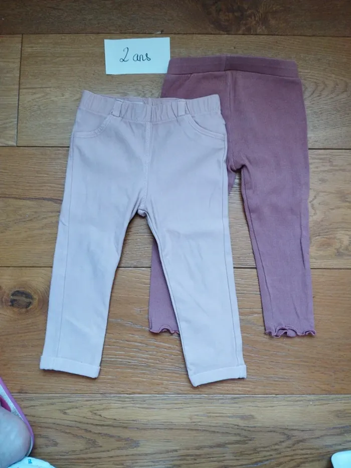 Lot de 2 leggings Kiabi