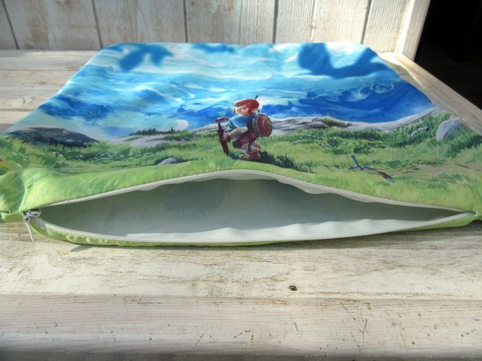 Housse de coussin Zelda breath of the wild - photo numéro 3