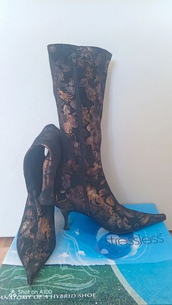 Bottes originales à talon