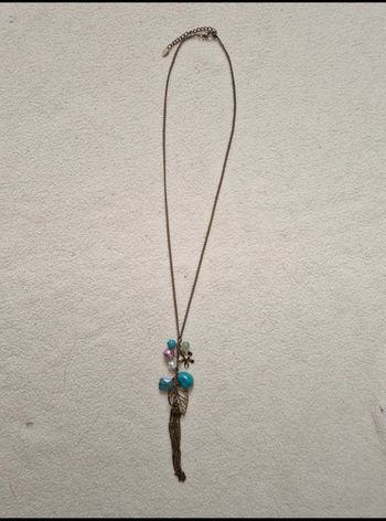 Collier long pendentif femme