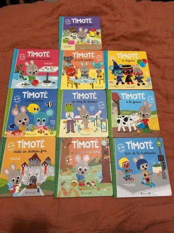 📚 Lot de 10 livres Timoté