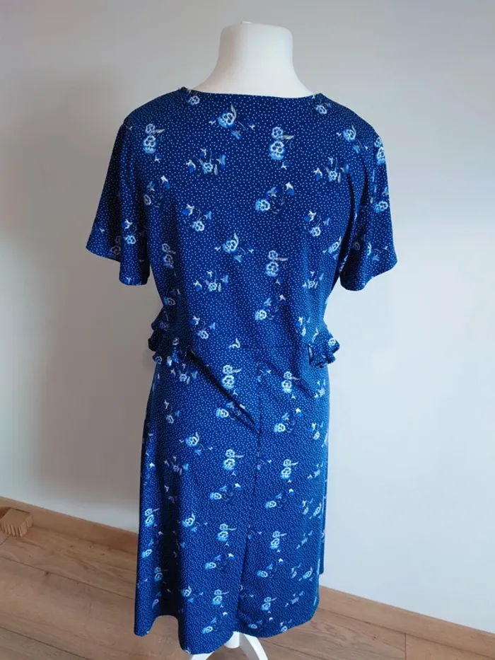 Robe Bleu Bonheur L - photo numéro 3