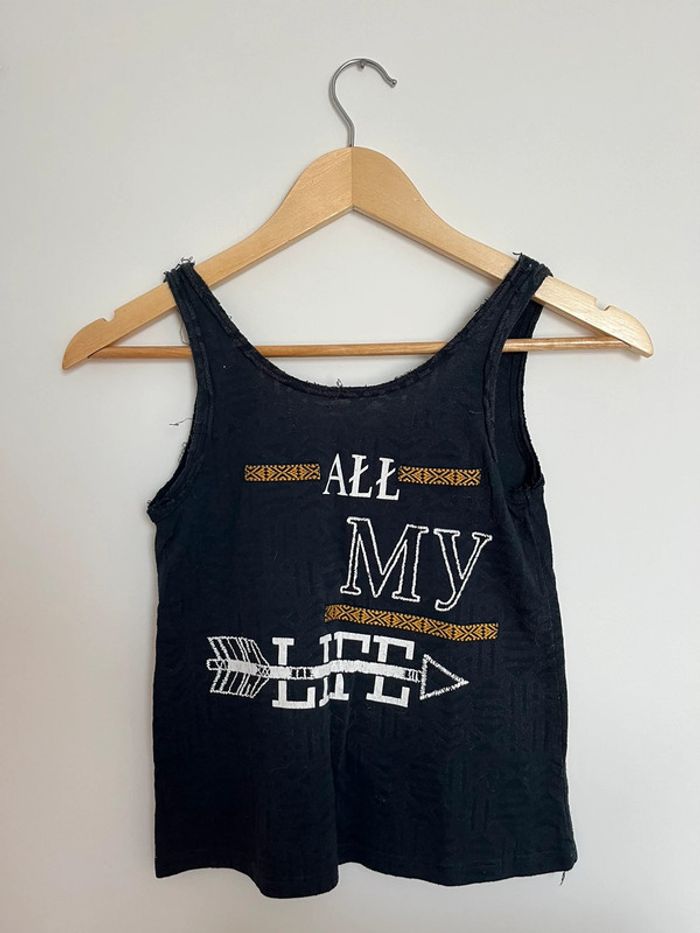 débardeur « all my life »