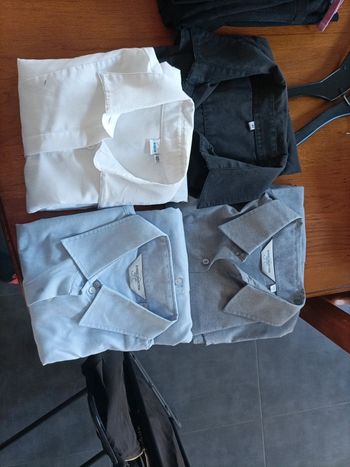 lot de 4 chemise manche longue