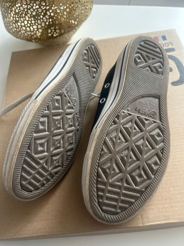 Paire de converse noir P34 - photo numéro 6