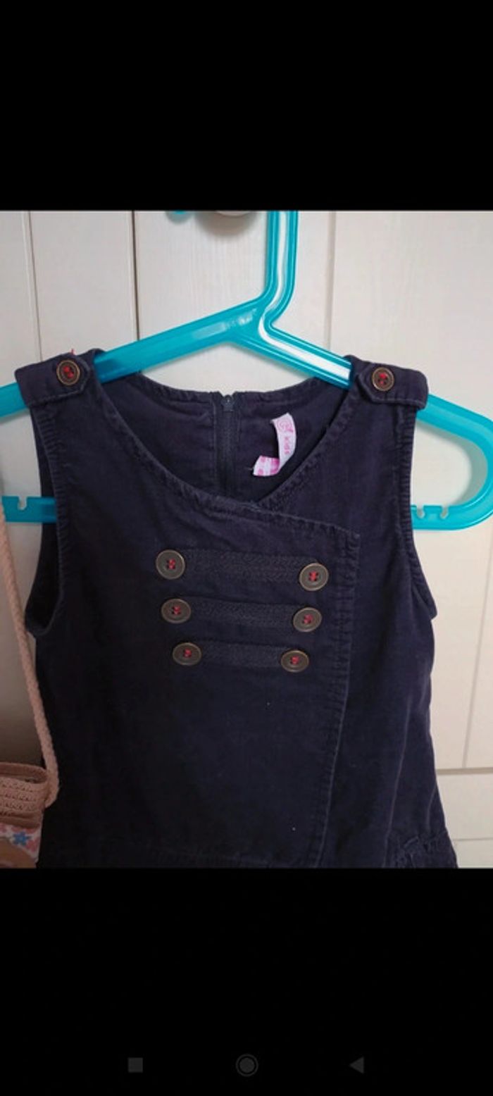 Robe en velours 3 ans