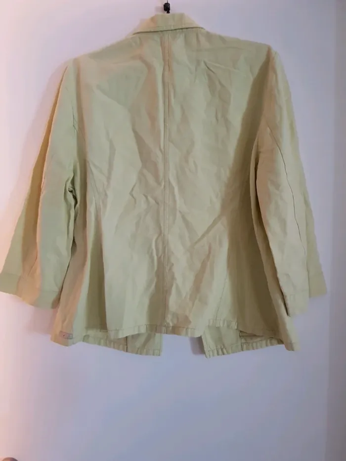 Veste coton verte, taille 42 - photo numéro 5