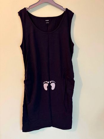 robe de grossesse bleu marine