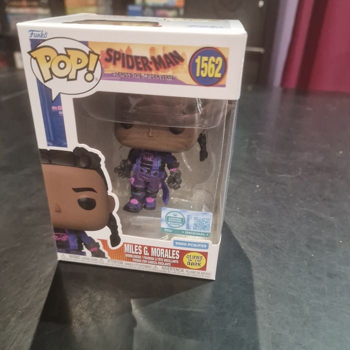 Funko Pop #1562 Miles G. Morales (Spider-Man Across the Spider-Verse) — Neuve, jamais ouverte - photo numéro 2
