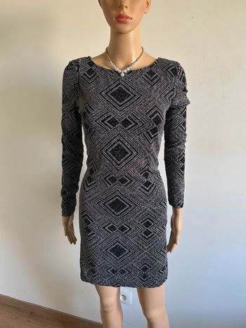 Robe pailletée à manches longues Morgan taille 36 jamais portée