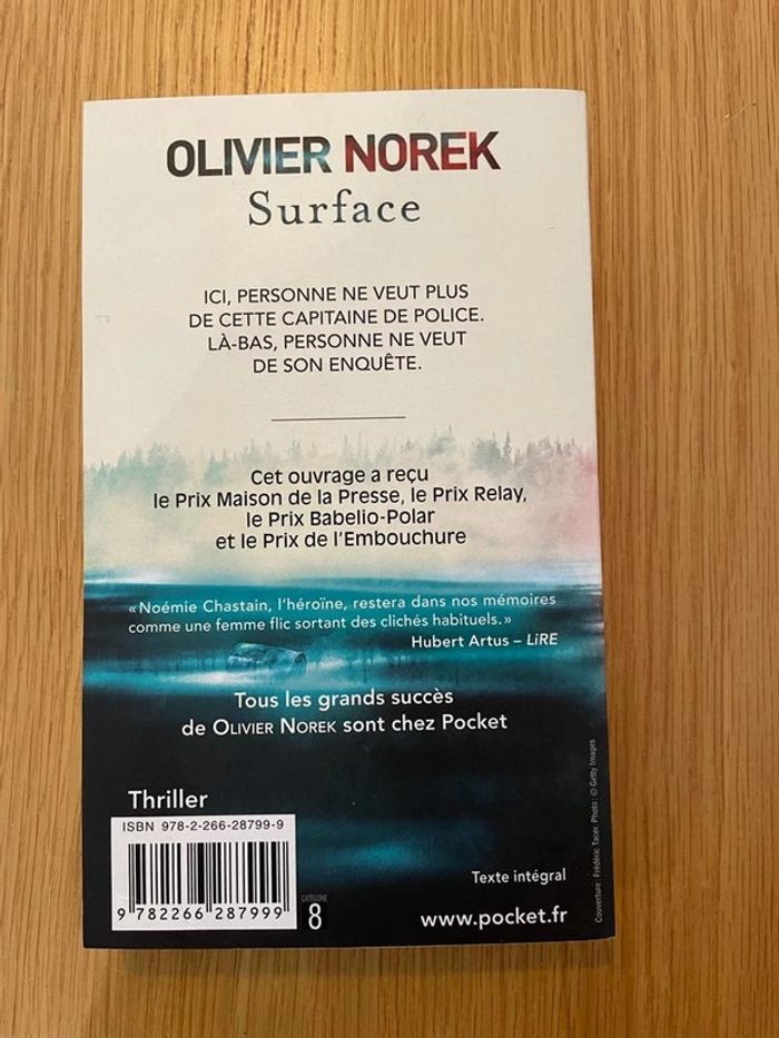 Olivier Norek - Surface - photo numéro 2