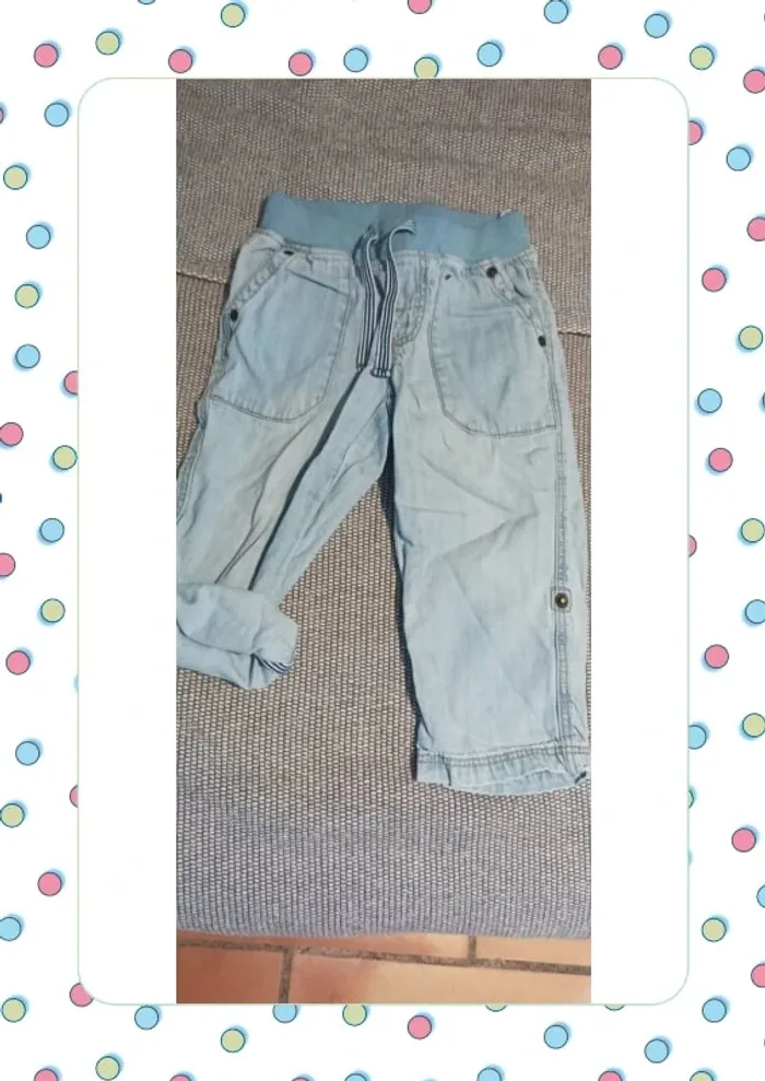 Jeans souple été en 2 ans
