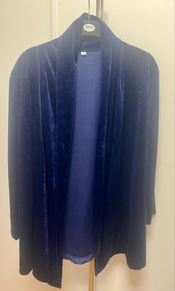 Blazer bleu nuit - photo numéro 6