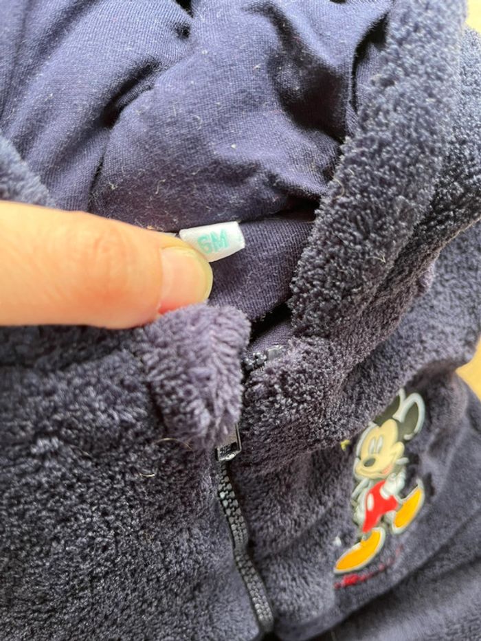 Combinaison pilote Mickey 6 mois - photo numéro 4