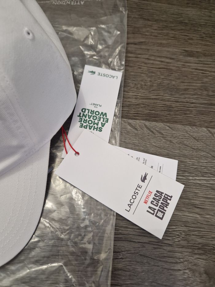 Casquette Lacoste - photo numéro 2