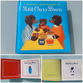7 histoires gourmandes de Petit Ours Brun : et sa glace 🍦 aime pique-niquer 🧺 aime les pâtes 🍝 62
