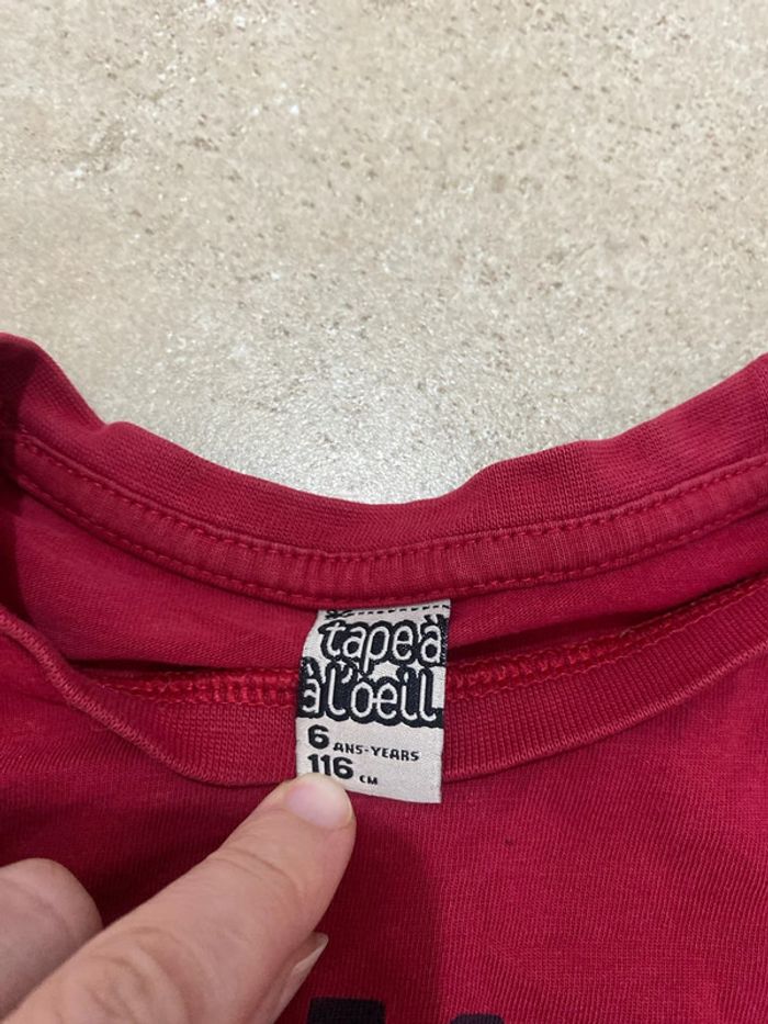 Tee shirt tape a l’œil manches longues - photo numéro 3