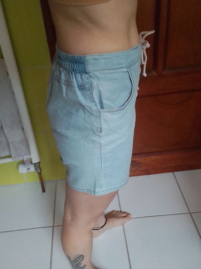 Short femme Bleu ciel Blancheporte - photo numéro 5