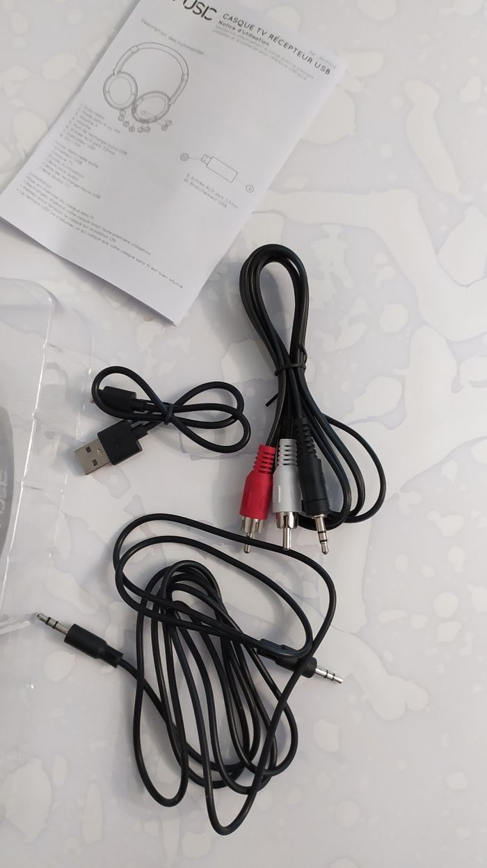 Casque TV récepteur USB - photo numéro 3