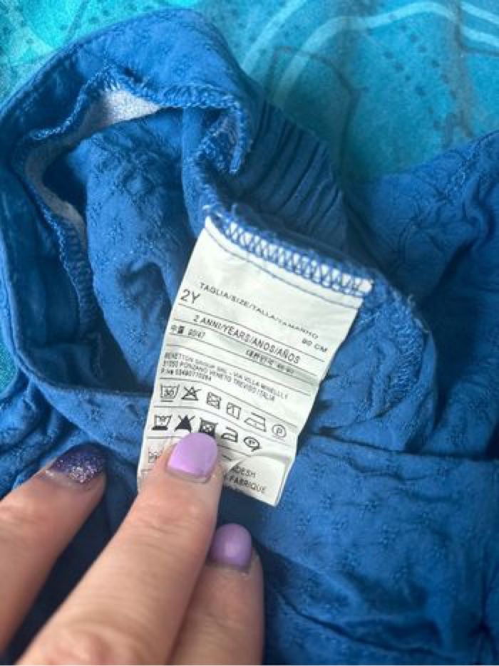 Short bleu roi - photo numéro 5