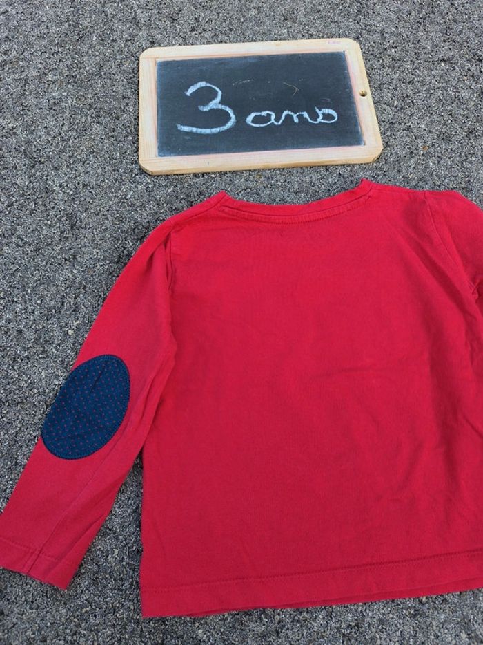 T-shirt manches longues en bon état - photo numéro 3