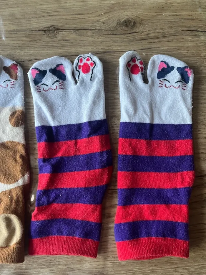 Lot chaussettes chat coucou K-Waï - photo numéro 4