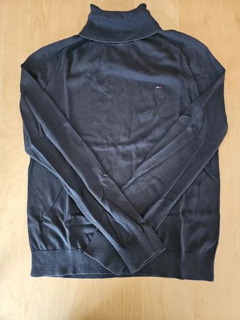 🔥Pull Col Roulé Hilfiger Denim T.L💫👕
