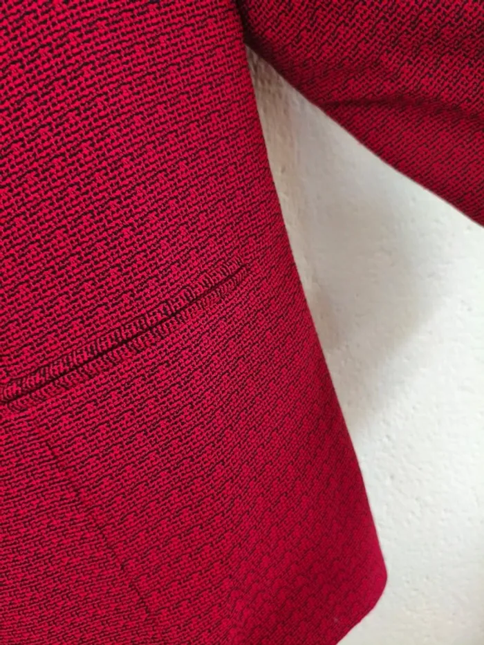 Veste rouge - boutique française - taille 50/52 - photo numéro 5