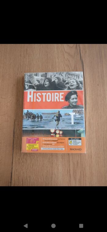 Livre histoire terminale magnard
