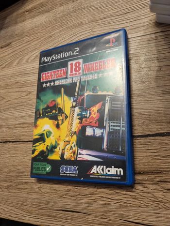 18 wheeler american pro trucker ps2 sony complet