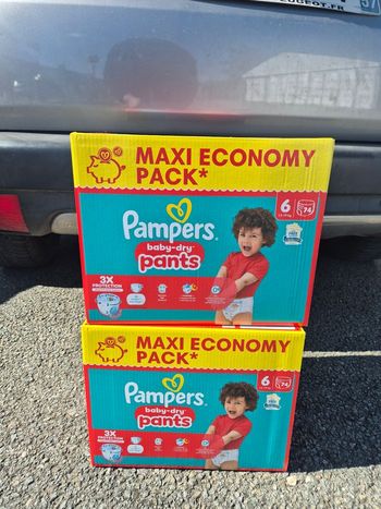 Pampers taille 6 pants