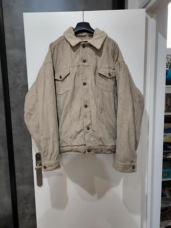 Veste en velours taille XL