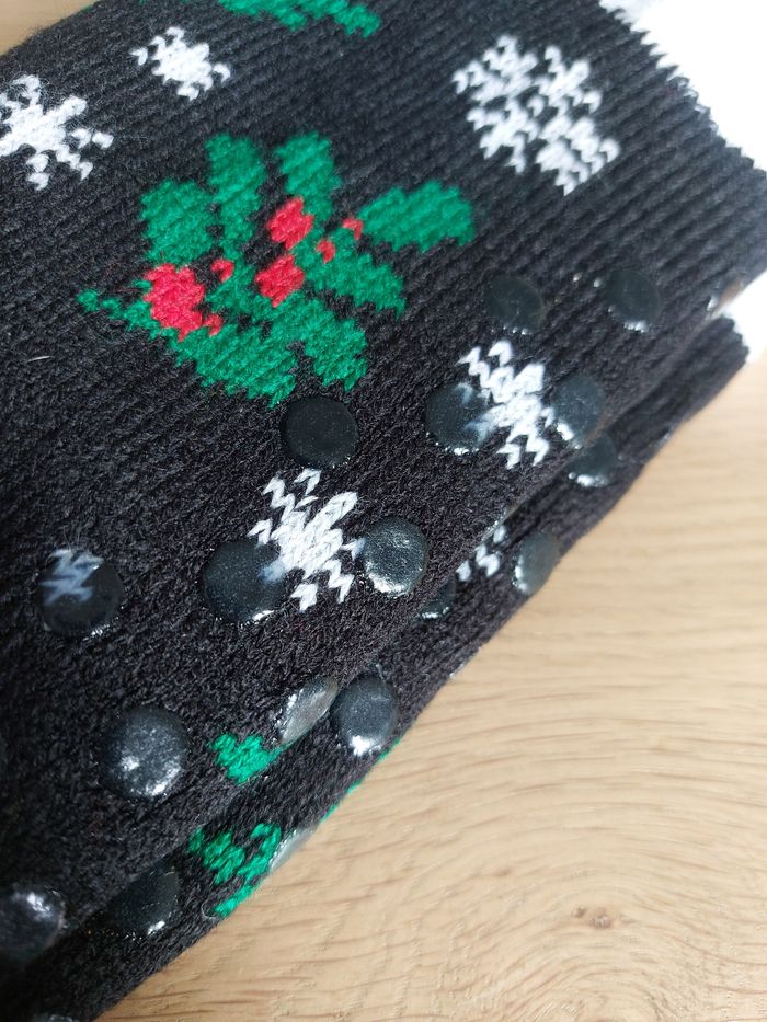 Chaussette moumoute antidérapante - photo numéro 2