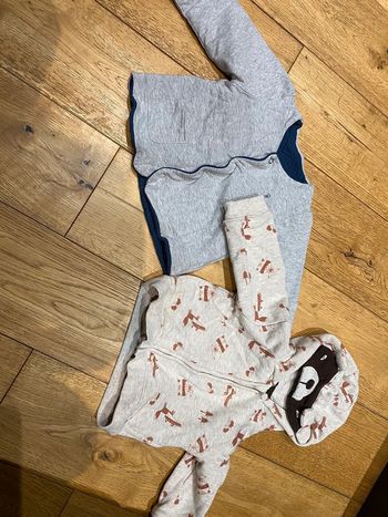 Lot de 2 sweat-shirt 6 mois