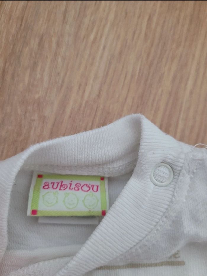 T-shirt manches longues Aubisou 6 mois - photo numéro 3