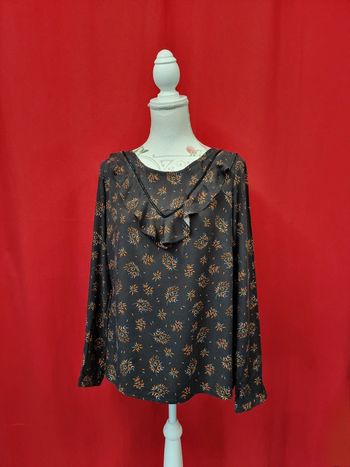 Grain de Malice blouse marron * taille 42 *